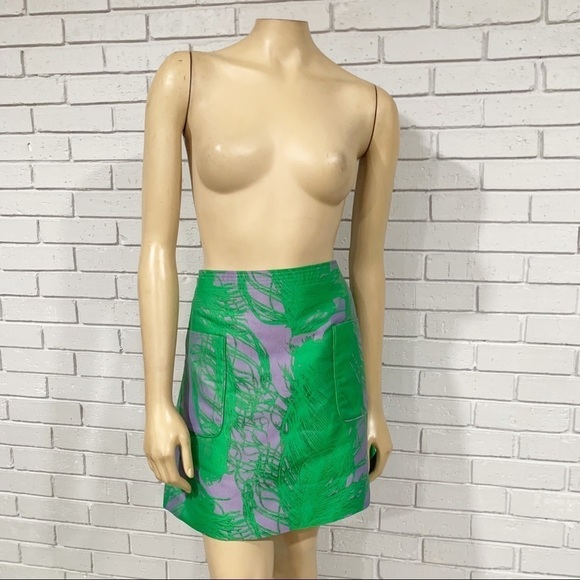 Iris Apafel & H&M Jacquard-Weave Skirt - Picture 1 of 8